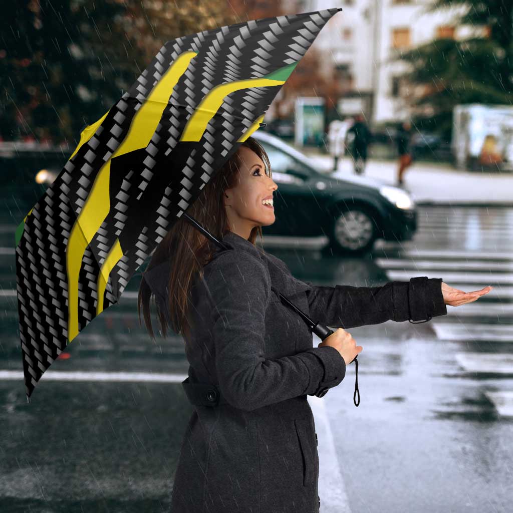 Jamaica Beast Umbrella Ripped Flag Graphic - Wonder Print Shop