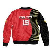 Custom World Football 2026 Belgium Bomber Jacket Red Devils Go Champions - Wonder Print Shop