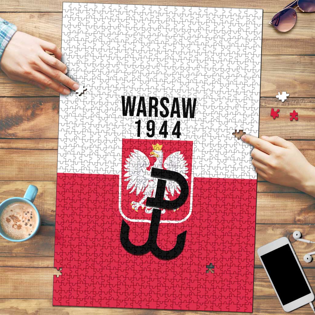 Warsaw Uprising 1944 Poland Puzzle White Eagle Kotwica Bóg Honor Ojczyzna