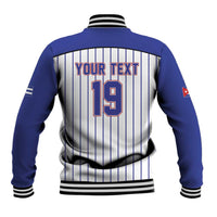 Cuba Baseball Custom Baseball Jacket Cuban Flag Mascot Design