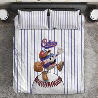 Cuba Baseball Bedding Set Cuban Flag Mascot Design