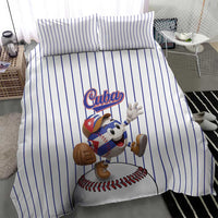Cuba Baseball Bedding Set Cuban Flag Mascot Design