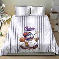 Cuba Baseball Bedding Set Cuban Flag Mascot Design