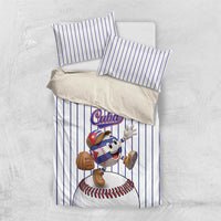 Cuba Baseball Bedding Set Cuban Flag Mascot Design