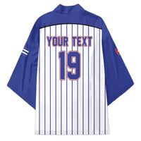 Cuba Baseball Custom Kimono Cuban Flag Mascot Design