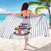 Cuba Baseball Sarong Cuban Flag Mascot Design