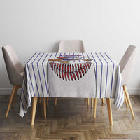 Cuba Baseball Tablecloth Cuban Flag Mascot Design