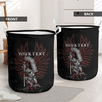 Personalized Poland Husaria Laundry Basket Polska Winged Hussar Knight Pride