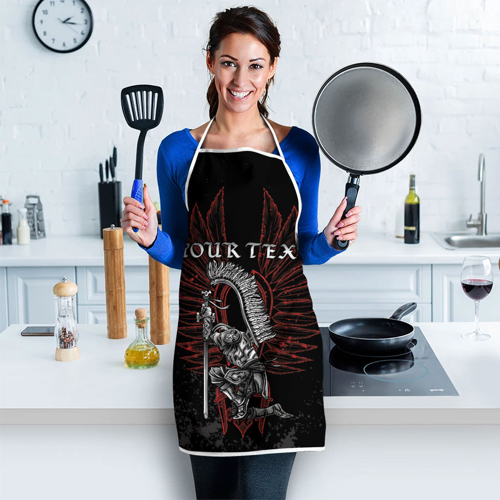Personalized Poland Husaria Apron Polska Winged Hussar Knight Pride