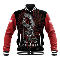 Personalized Poland Husaria Baseball Jacket Polska Winged Hussar Knight Pride