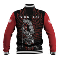 Personalized Poland Husaria Baseball Jacket Polska Winged Hussar Knight Pride