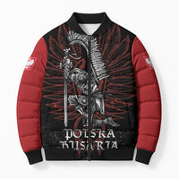 Personalized Poland Husaria Bomber Puffer Jacket Polska Winged Hussar Knight Pride