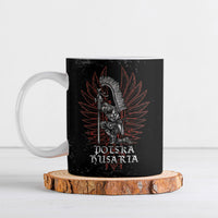 Personalized Poland Husaria Ceramic Mug Polska Winged Hussar Knight Pride
