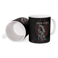 Personalized Poland Husaria Ceramic Mug Polska Winged Hussar Knight Pride