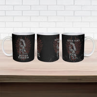 Personalized Poland Husaria Ceramic Mug Polska Winged Hussar Knight Pride