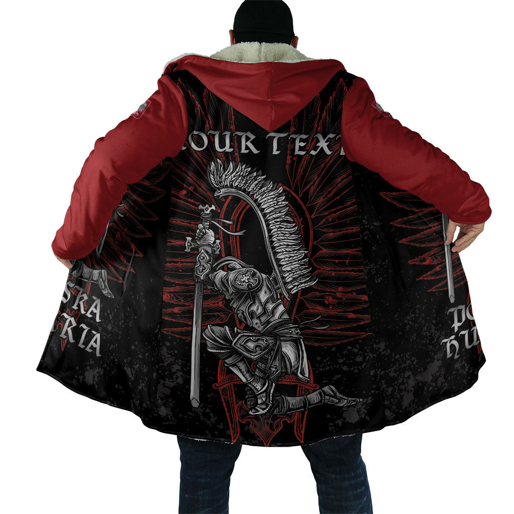 Personalized Poland Husaria Cloak Polska Winged Hussar Knight Pride