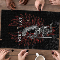 Personalized Poland Husaria Puzzle Polska Winged Hussar Knight Pride