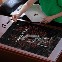 Personalized Poland Husaria Puzzle Polska Winged Hussar Knight Pride