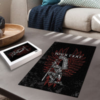 Personalized Poland Husaria Puzzle Polska Winged Hussar Knight Pride