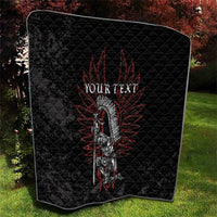 Personalized Poland Husaria Quilt Polska Winged Hussar Knight Pride