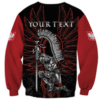 Personalized Poland Husaria Sweatshirt Polska Winged Hussar Knight Pride