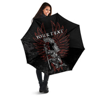 Personalized Poland Husaria Umbrella Polska Winged Hussar Knight Pride