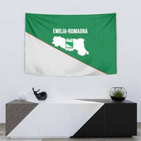 Italy Emilia-Romagna Tapestry Map With Flag Style - Wonder Print Shop