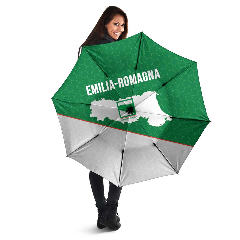 Italy Emilia-Romagna Umbrella Map With Flag Style - Wonder Print Shop
