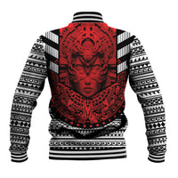 Mexico Aztec Warrior Goddess Baseball Jacket Tribal Aztec Heritage