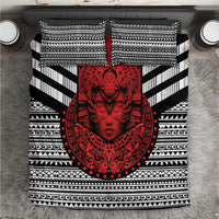 Mexico Aztec Warrior Goddess Bedding Set Tribal Aztec Heritage