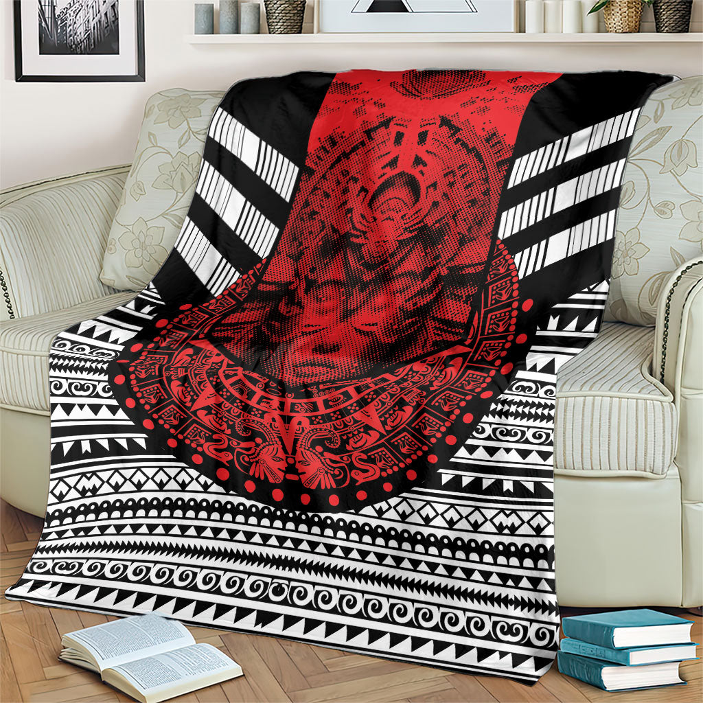 Mexico Aztec Warrior Goddess Blanket Tribal Aztec Heritage