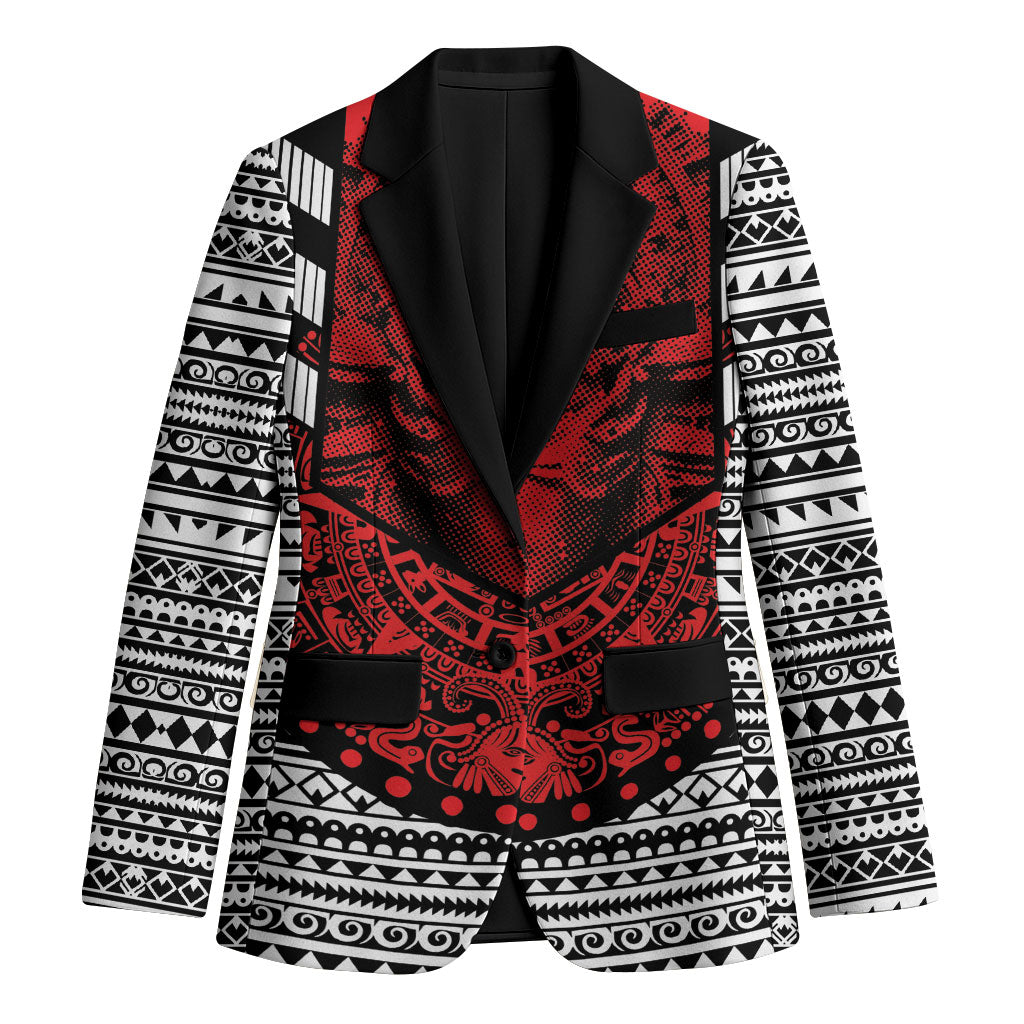 Mexico Aztec Warrior Goddess Blazer Tribal Aztec Heritage