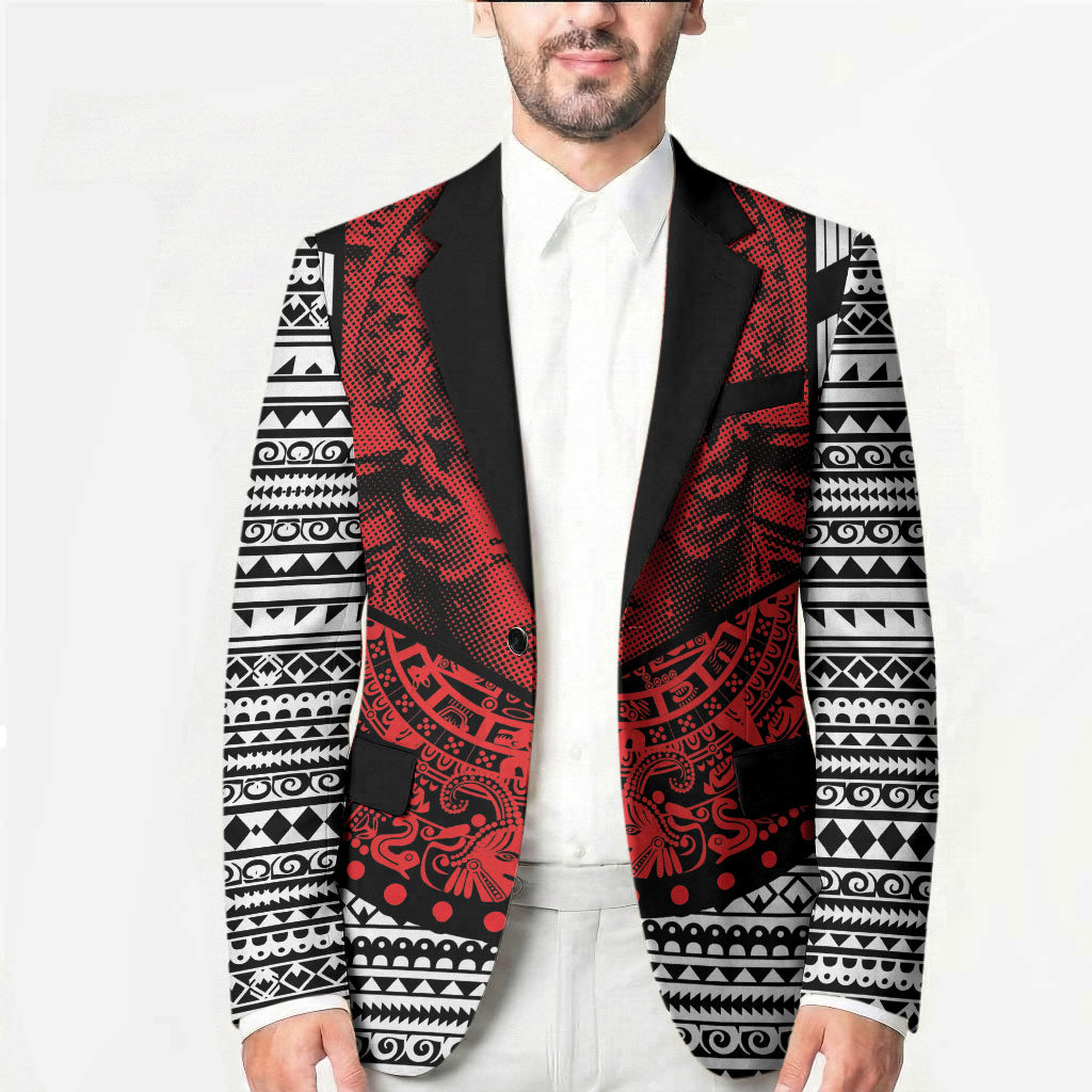 Mexico Aztec Warrior Goddess Blazer Tribal Aztec Heritage