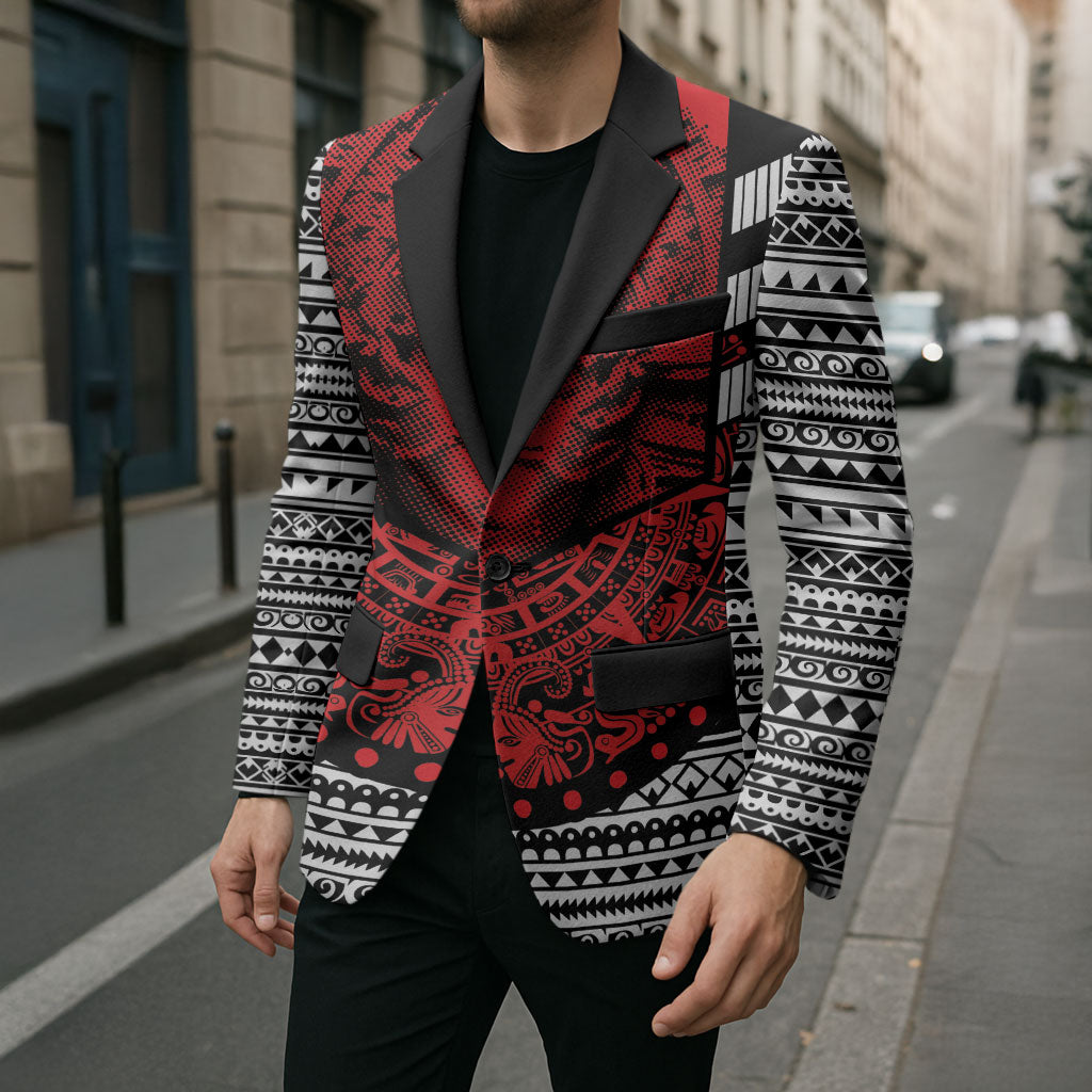 Mexico Aztec Warrior Goddess Blazer Tribal Aztec Heritage