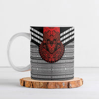 Mexico Aztec Warrior Goddess Ceramic Mug Tribal Aztec Heritage