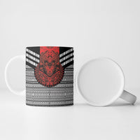 Mexico Aztec Warrior Goddess Ceramic Mug Tribal Aztec Heritage