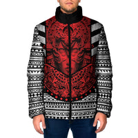 Mexico Aztec Warrior Goddess Padded Jacket Tribal Aztec Heritage
