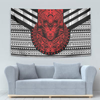Mexico Aztec Warrior Goddess Tapestry Tribal Aztec Heritage