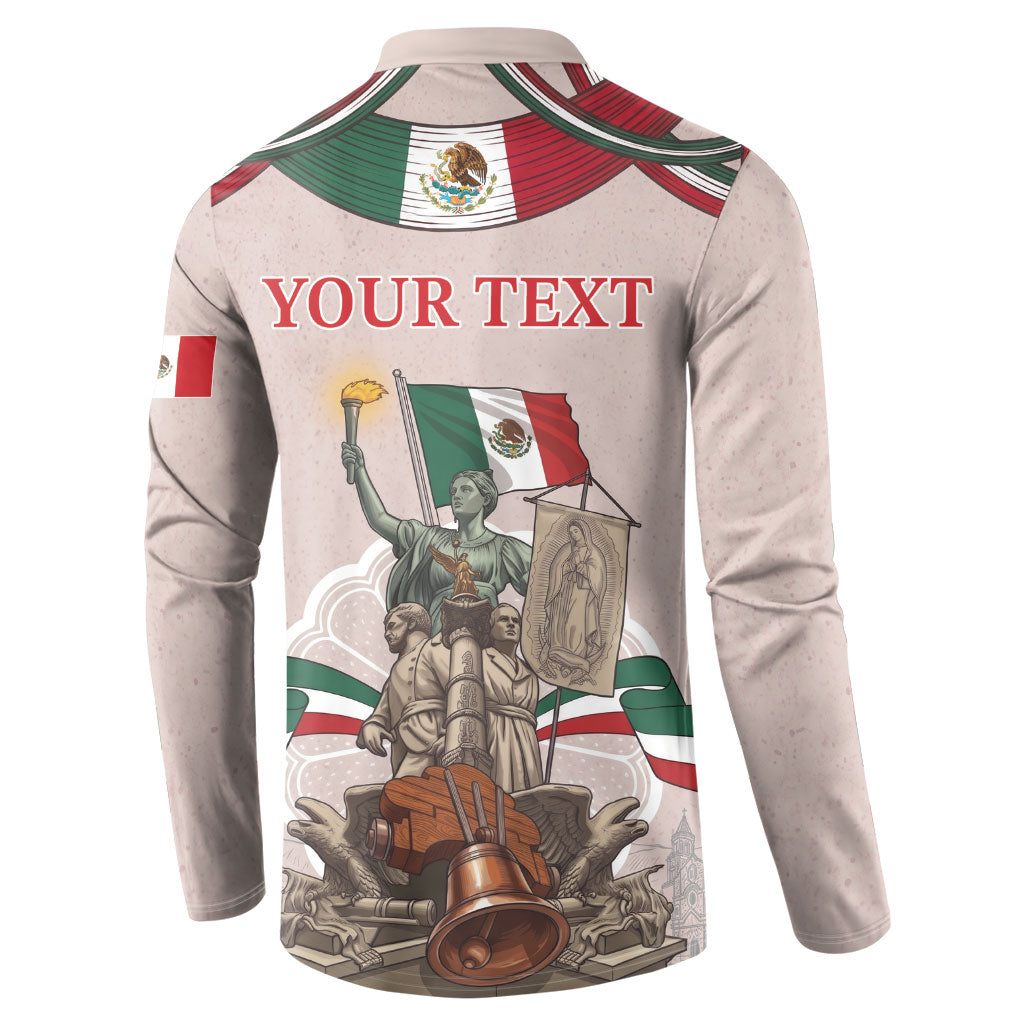 Personalized Mexico Dia De La Independencia Button Sweatshirt 16 De Septiembre Heritage Pride
