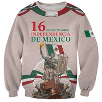 Personalized Mexico Dia De La Independencia Sweatshirt 16 De Septiembre Heritage Pride