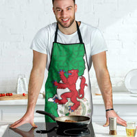 Montgomeryshire Wales Apron Map and Emblem Celtic Style - Wonder Print Shop