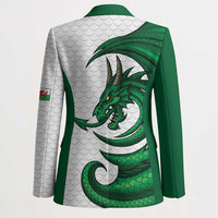 Wales Celtic Dragon Blazer Welsh Mythic Green Dragon - Wonder Print Shop