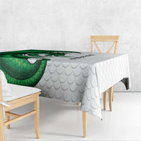Wales Celtic Dragon Tablecloth Welsh Mythic Green Dragon - Wonder Print Shop