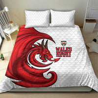 Wales Rugby Red Dragon Bedding Set Cymru Am Byth - Wonder Print Shop