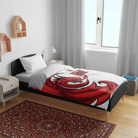 Wales Rugby Red Dragon Bedding Set Cymru Am Byth - Wonder Print Shop