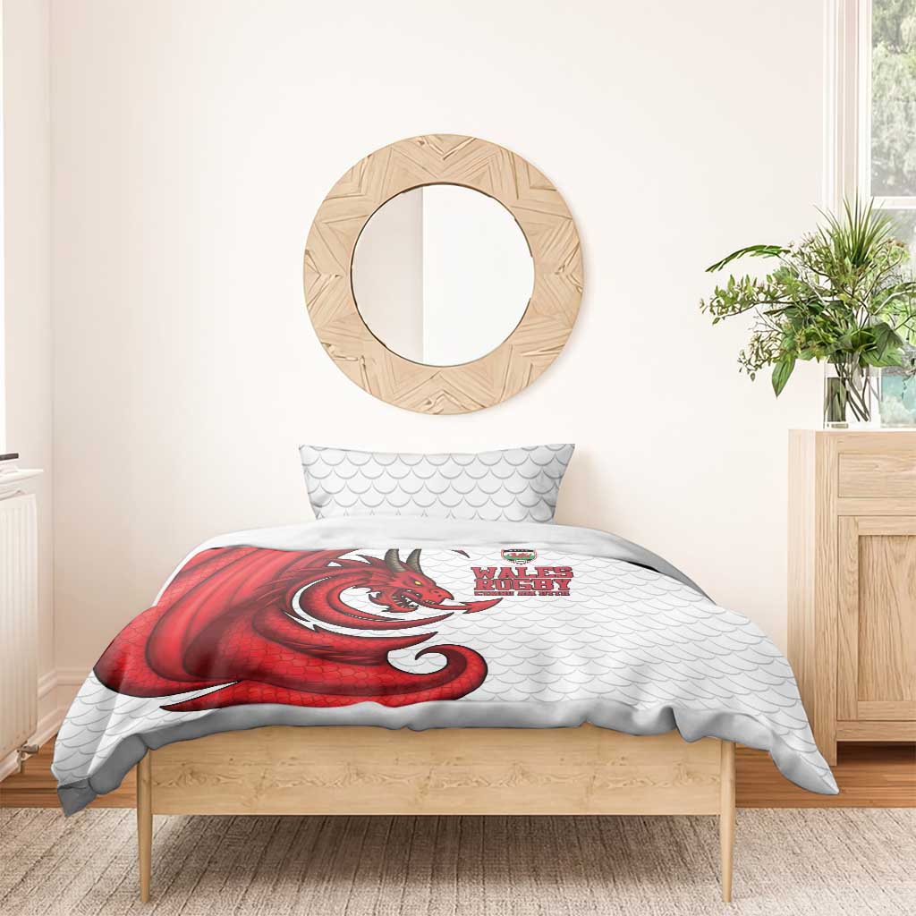Wales Rugby Red Dragon Bedding Set Cymru Am Byth - Wonder Print Shop