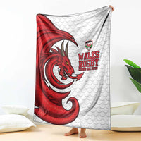 Wales Rugby Red Dragon Blanket Cymru Am Byth - Wonder Print Shop