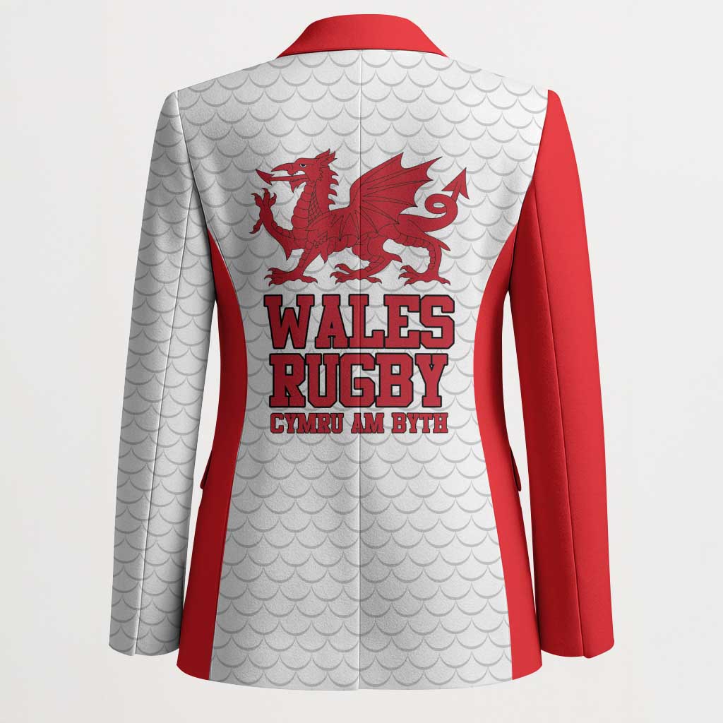 Wales Rugby Red Dragon Blazer Cymru Am Byth - Wonder Print Shop