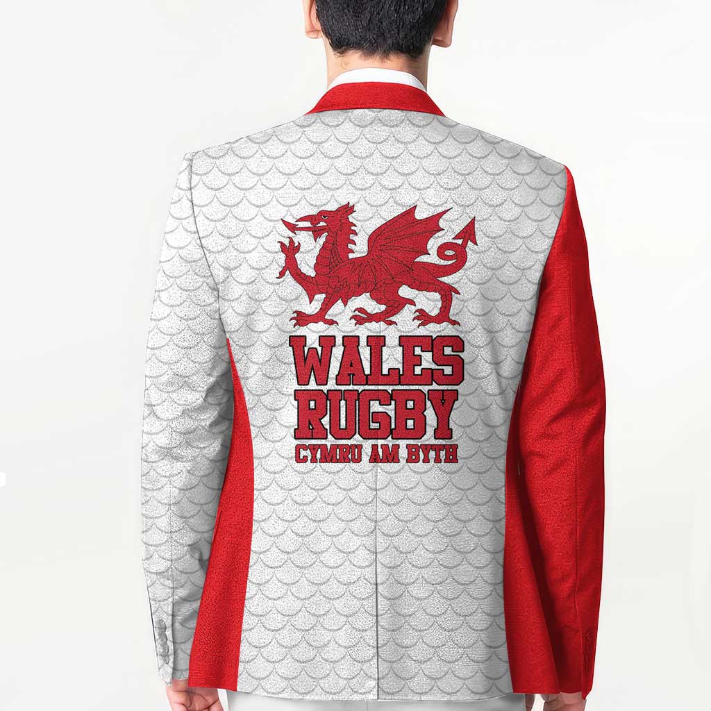 Wales Rugby Red Dragon Blazer Cymru Am Byth - Wonder Print Shop