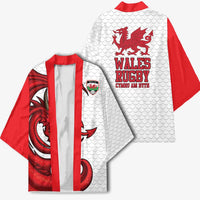 Wales Rugby Red Dragon Kimono Cymru Am Byth - Wonder Print Shop
